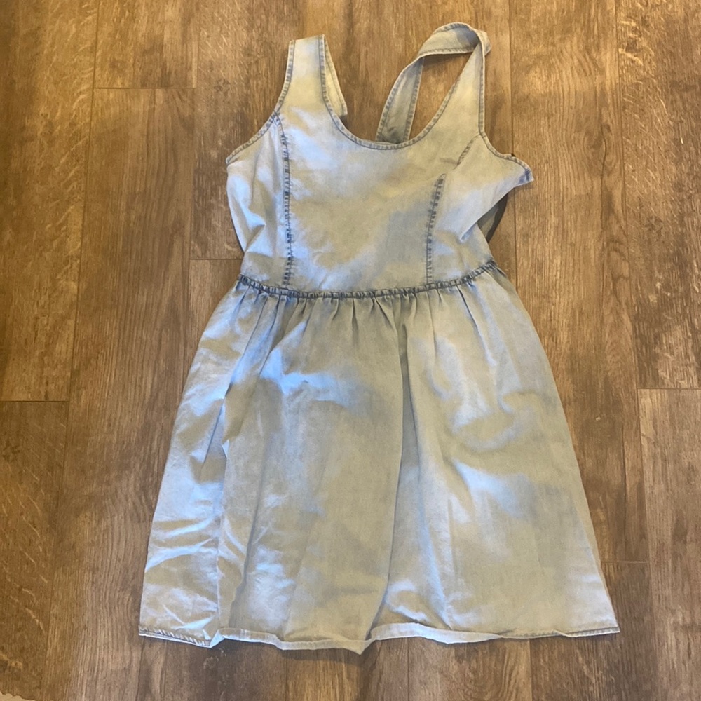 Rue21 blue dress with bow size 5/6